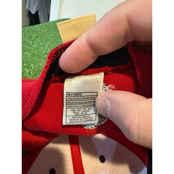 Youngstown State Penguins hat cap fitted one size OSFA red flex fit Top of world - Picture 8 of 8